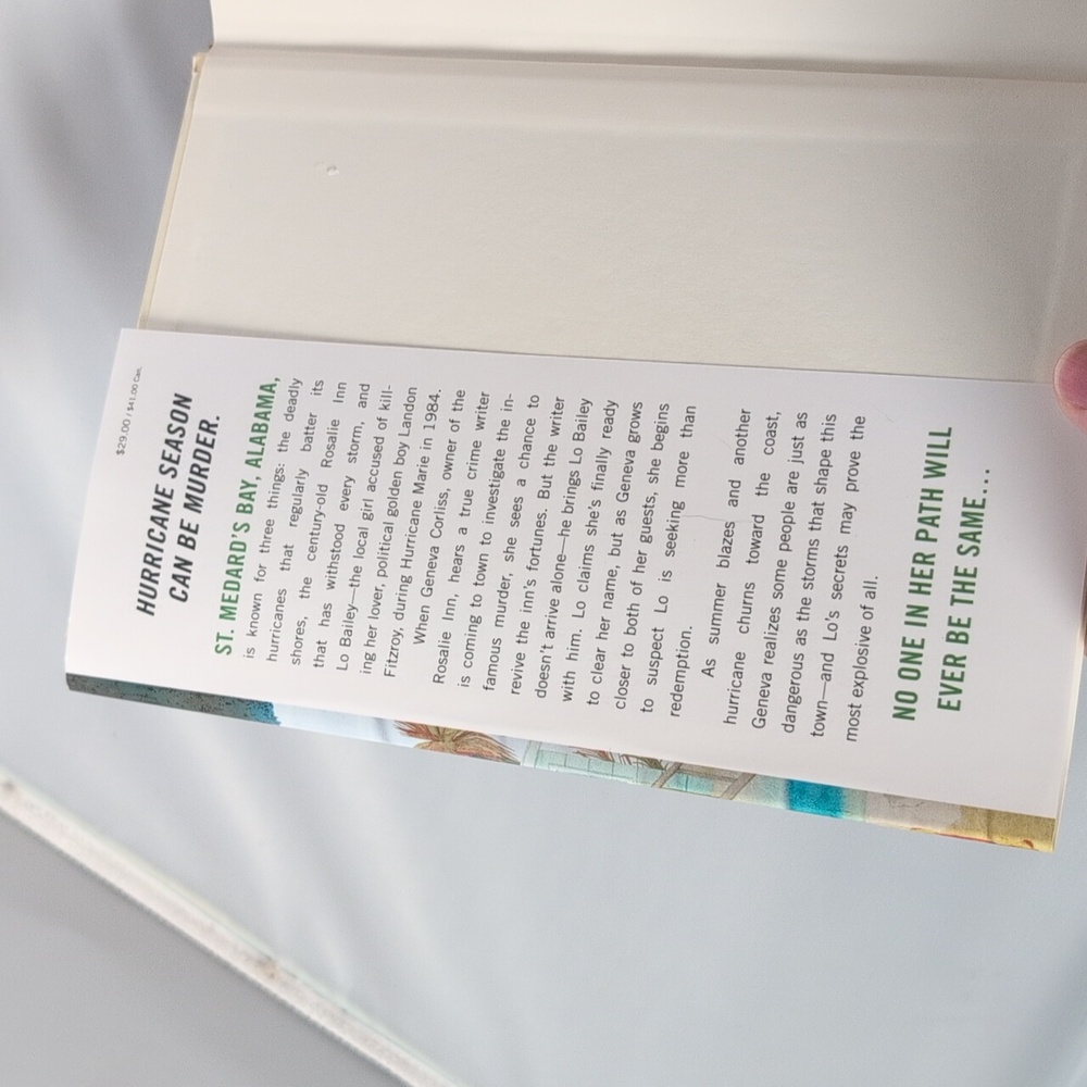 The Storm by Rachel Hawkins Hardback - Picture 2 of 4